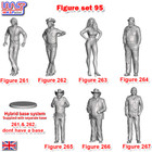 Dukes Of Hazzard 7 Figures Trackside Figure Scenery Display Set 95 1 32 Wasp