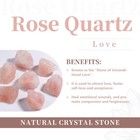 Hand Carved Rose Quartz Rose Flower Crystal Stone Pendant Necklace For Women