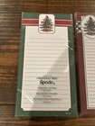 New Spode Christmas Tree Pattern 1938  3  Magnetic List Pad With 60 Sheets