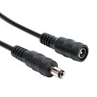 Dc Power Extension Cable 5 5 X 2 1mm Male Female 39 In   1m For Cctv Camera Dvr