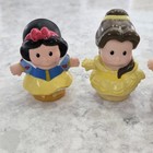 Lot Of 6 Fisher Price Little People Disney Princess Set 2012 Ariel Belle Aurora