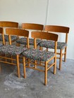 Set Of 6 Danish Modern Oak Dining Chairs By Farstrup - Mid Century Scandinavian