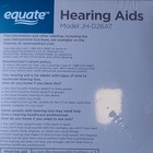 Equate Otc Rechargeable Bte Hearing Aids Both Ears Jh-d26at   Box guide