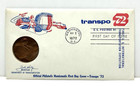 1972 Bronze Medal Fdc   First Us Transportation Exposition Commemorative Coin