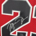 Signed Michael Jordan Chicago Bulls Jersey Coa Autograph Holo  23