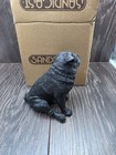 Black Pug Statue