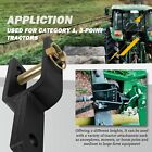 3 Point Versatile Quick Hitch Adapter Bracket Fit For Category 1 Quick Hitch