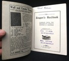 Antique Booklet Trapper s Handbook Hunting Trapping Fur Pelts Snares Tools 1923