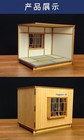 1 12 Scale Mini Japanese Washitsu Living Room Wooden Diorama Model Traditional