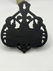 Vintage Cast Iron Wall Mounted Match Holder Matchstick Fireplace