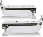 Rear Bumper End Caps Cover Face Bar Compatible With 2009-2014 Ford F150