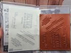 Stampin  Up  Stepping Stones Stamp Set Inspirational Quote Hellen Keller Twain