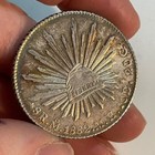 Mexico - 1882 Momh Large Silver 8 Reales - Popular