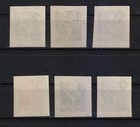 Slovakia 1943 Mnh Mi 115-120 Sc P31-p36 Newspaper Stamps   
