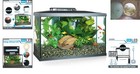 Stylish 10 Gallon Led Fish Tank - Perfect For Beginners With All Accessories