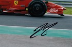 Signed Kimi Raikkonen Scuderia Ferrari F2008 F1 2008 Photo Autograph Signature