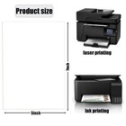 50 Pack 5x7  White Cardstock 92lb Heavyweight Blank Cards Invitations