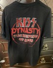 Kiss Dynasty Unisex T-shirt Size Large Black  The Return Of Kiss 1979