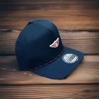 Olympic Club Golf Hat - Imperial - The Wrightson - Navy  Navy-red Rope New