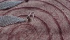 Tiffany Silver Mesh Diamond-shaped Hook Earrings 8cm Used