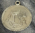 1891 Love Token Fancy Engraved Cl Or Lc   Silver American Us  Coin