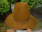 Vintage 5xxxxx Beaver Quality The Roundup Cowboy Hat Brown