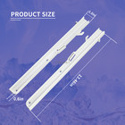 1 Pairs Fits Subzero Ice Bucket Slides - Left   Right 7014649   7014661