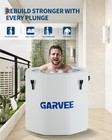 186 Gal Portable Inflatable Cold Plunge Tub For Athletes With Insulated Lid