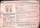 1112 Vintage Simplicity Sewing Pattern Misses 1940s One Piece Dress Pleated 16