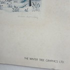 Cuca Romley Winter Lights Hand Signed Lithograph Print Blindstamp Embossed 25x18