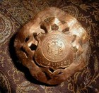 Large Antique Hammered Copper Hat Pin  Lake Linden Michigan  arts   Crafts Era