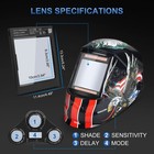 Nduun Welding Helmet Auto Darkening Hood True Color 3 94 X 3 66 Large View