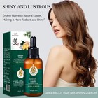 Ginger Growth Hair Oil Hair Lacquers Anti Hair Loss Fast Hair Growth Serum Ginge