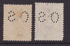 Kangaroo 1915 9d Violet 3rd Wmk  Perf  os  X2 Fine Used Sg O47  rm61 