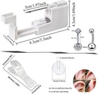 Body Piercing Kit For Nipple tongue eyebrow lip belly Button 316l Surgical Stain