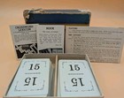 Vtg 1938 Parker Brothers  flinch  Card Game Blue Box W Instructions   Advertise