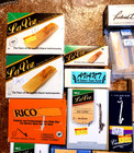 Lot 33 Packs Boxes Sax Saxophone Clarinet Reeds New Old Stock