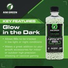 Aim Green Tracer Biodegradable Airsoft Bbs  Glow-in-the-dark 3 000 