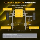 4-40pc Oxygen Sensor Oxygen Sensor For 2011-2014 Ford F-150 3 5l V6 Turbocharged