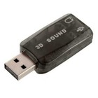 Usb To 3 5mm Mic   Headphone Jack Stereo Headset Audio 3d Adapter 5 1 Sound Card