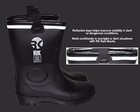 Insulated Waterproof Fur Interior Rubber Sole Winter Snow Cold Boots -rkbw-blk