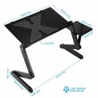 360   Portable Stand Bed Tray Sofa Adjustable Notebook Laptop Table Computer Desk