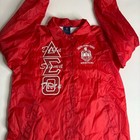 Delta Sigma Theta Greek Sorority Red Crossing Line Jacket Buffalo Dallas Women S