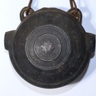 Antique Japanese Era 1784 Bronze Temple Gong Waniguchi Original Chain Bell