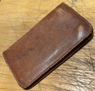 Antique Holley Mason Hardware Co Spokane Brown Leather Advertising Wallet
