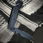 Black Edc Assisted Led Multifunction Open Pocket Knife Survival Multi Tool Gift
