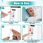 Lot Of 10  ten  6 6ft Adult Flexible Tip Soft Touch Nasal Oxygen Cannulas Clear