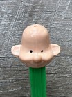 Vintage Pez Bald Man Boy Green Stem 2 6 No Feet Made In Austria W  Cracked Stem