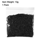 1 Pack 0 1  Black Polystyrene Foam Beads Ball For Diy Crafts  Fillings