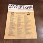 Folk Style Autoharp Harry Taussig 1967 Oak Publications Music Instruction Book